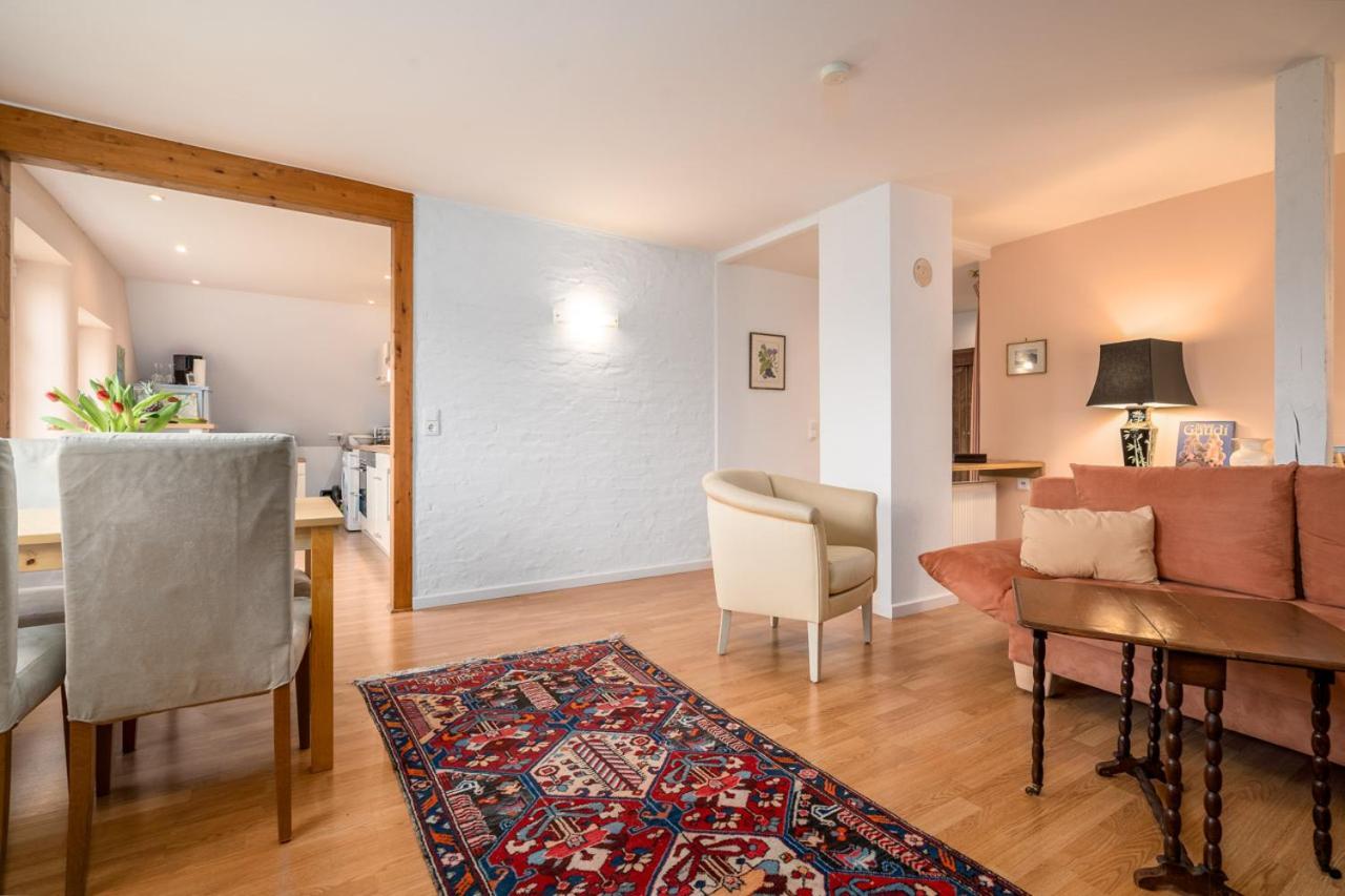 Ferienwohnung 1 Im Landhaus Am Wildpark Бёк Экстерьер фото